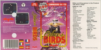 Inlay or box scan of Galaxibirds Inlay/Box Scan
