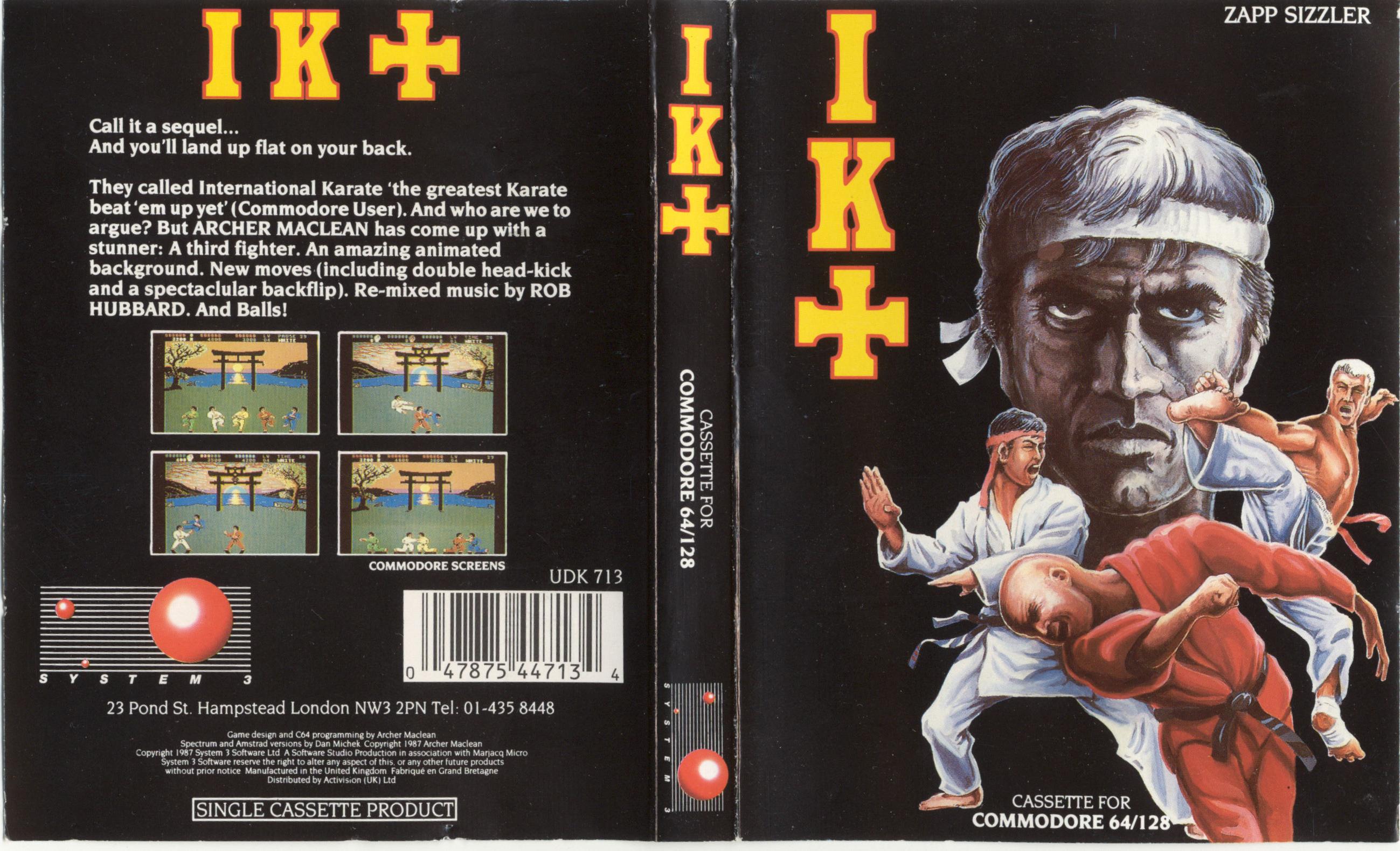 GameBox 64 Inlay Scans for Last Ninja, The by System 3