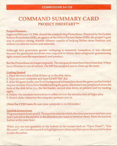 Instructions/Manual Scan