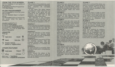 Instructions/Manual Scan
