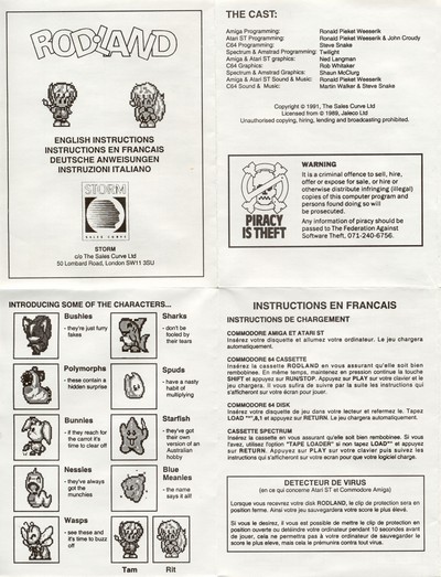 Instructions/Manual Scan