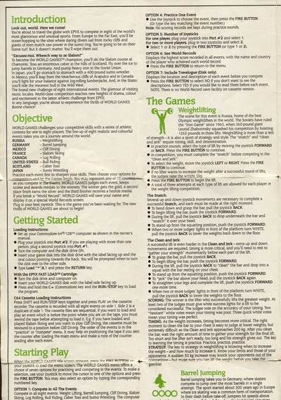 Instructions/Manual Scan